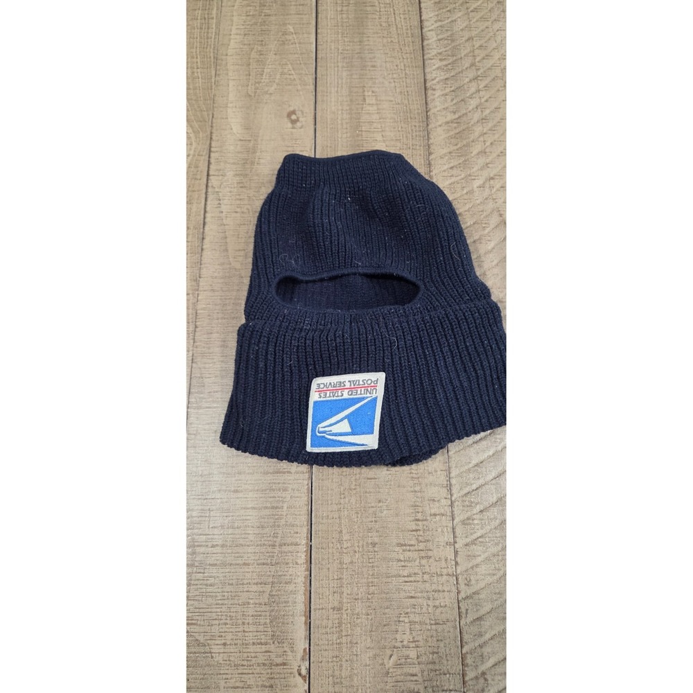 USPS Authorized Letter Carrier Knit Cap with Protective Face Mask